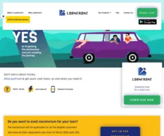 Loanfront.in(Easy Loan in Bangalore) Screenshot