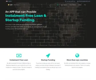 Loanglobally.com(Loan globally) Screenshot