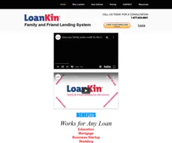 Loankin.com(HOME) Screenshot