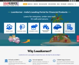 Loankorner.com(Best Loan Deals in India) Screenshot