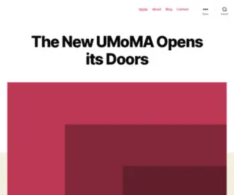 Loanmalaymm.xyz(The New UMoMA Opens its Doors) Screenshot