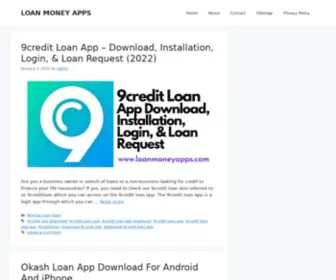 Loanmoneyapps.com(Loan Money Apps Blog) Screenshot