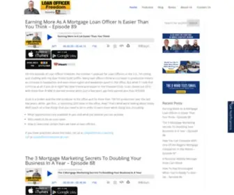 Loanofficerfreedom.com(Loan Officer Freedom) Screenshot
