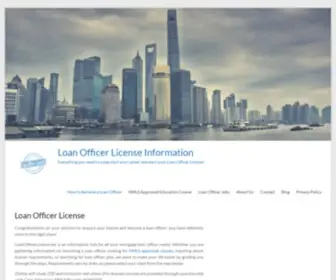 Loanofficerlicense.net(Loan Officer License) Screenshot