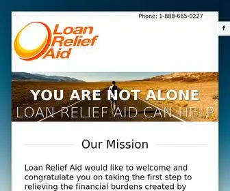 Loanrelief.biz(‹‹) Screenshot