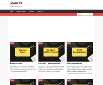 Loans-ZA.com(Loans ZA) Screenshot