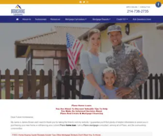 Loansbybrown.com(Plano Home Loans) Screenshot