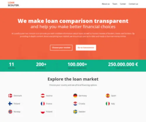Loanscouter.com(Loanscouter) Screenshot