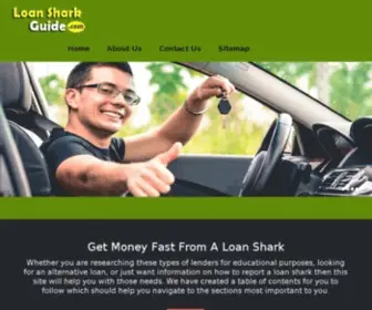 Loansharkguide.com(Loan Shark Guide) Screenshot