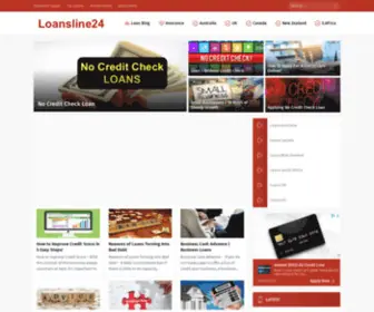 Loansline24.com(Global Loan Blog) Screenshot