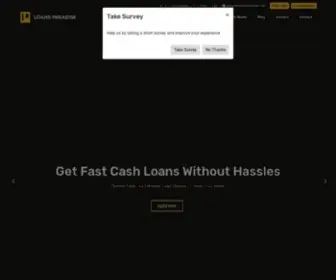 Loansparadise.com(Loans Paradise) Screenshot