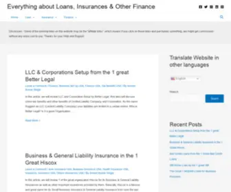 Loanspolicy.com(Everything about Loans) Screenshot