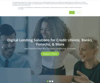 Loanspq.com(Loan Origination System (LOS) & Digital Lending) Screenshot