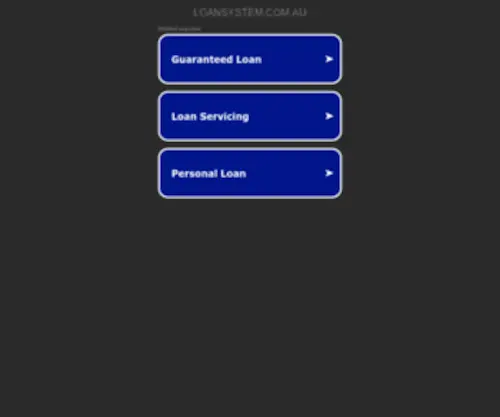 Loansystem.com.au(Loansystem) Screenshot