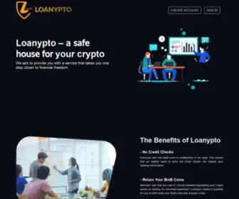 Loanypto.com(Loanypto) Screenshot