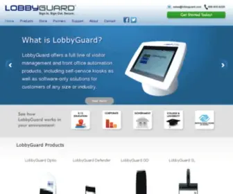 Lobbyguard.com(Visitor Management Check) Screenshot