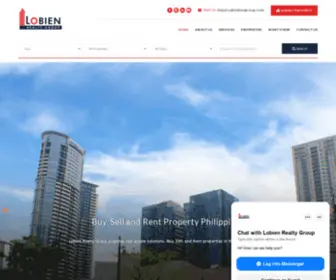 Lobiengroup.com(Lobien Realty Group) Screenshot