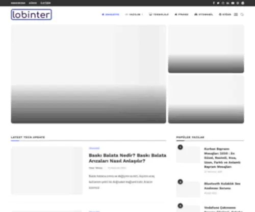 Lobinter.com(Sanal Alemin Lobisi) Screenshot