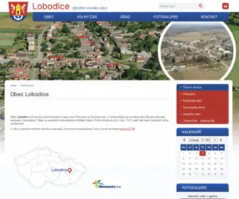 Lobodice.cz(Titulní strana) Screenshot