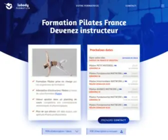 Lobody-Perfect.fr(Formation Pilates France) Screenshot