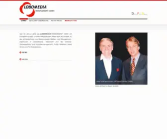 Lobomedia.de(Lobomedia Management GmbH ) Screenshot