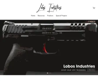 Lobos-Industries.com(Lobos Industries LLC) Screenshot