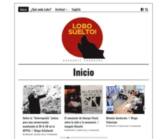 Lobosuelto.com(Lobo Suelto! – Anarquía Coronada) Screenshot