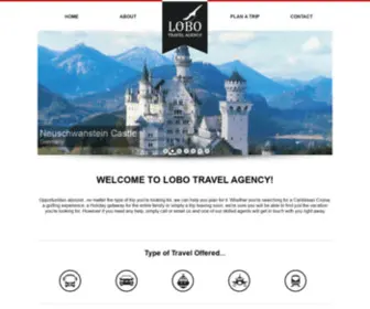 Lobotravelagency.com(Lobo Travel Agency) Screenshot