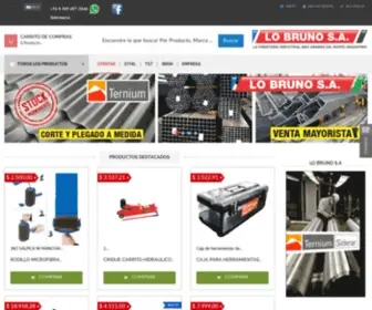 Lobrunosa.com.ar(Lo Bruno S.A Tienda Online) Screenshot