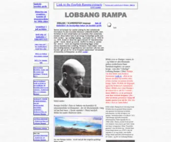 Lobsang-Rampa.net(Lobsang Rampa's books and wisdom) Screenshot