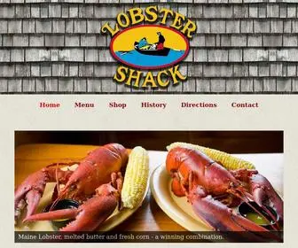 Lobster-Shack.com(The Lobster Shack) Screenshot
