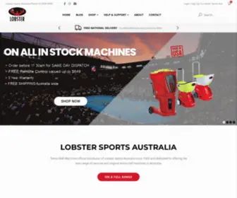Lobsterballmachines.com.au Screenshot