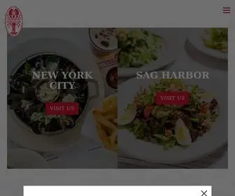 Lobsterbarnyc.com(Ed's Lobster Bar) Screenshot