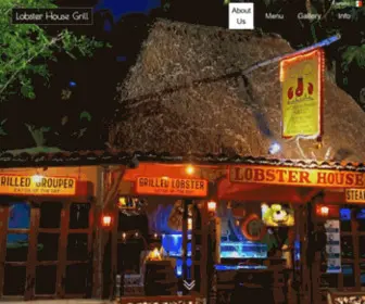 Lobsterhousecozumel.com(Lobster House Cozumel: La Cabaña del Pescador Grill) Screenshot