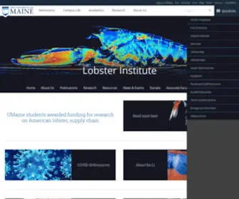 Lobsterinstitute.org(Lobster Institute) Screenshot