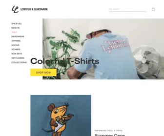 Lobsterlemonade.com(Lobster & Lemonade) Screenshot