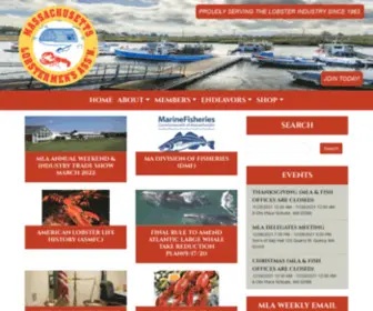 Lobstermen.com(The Massachusetts Lobstermen’s Association) Screenshot