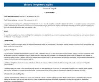 Lobuenoesmio.com(Verbos) Screenshot