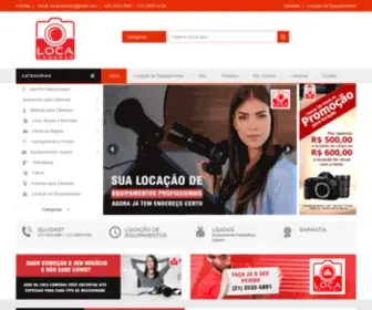 Locacameras.com.br(Loca Câmeras) Screenshot