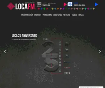 Locafm.com(Loca FM) Screenshot