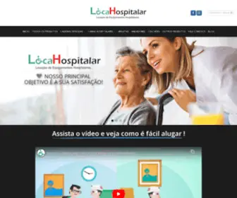 Locahospitalar.com(Locação de equipamentos Hospitalares) Screenshot