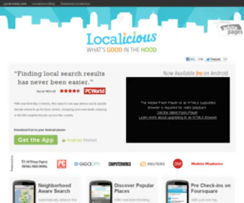 Local-Icious.com(Introducing Localicous) Screenshot
