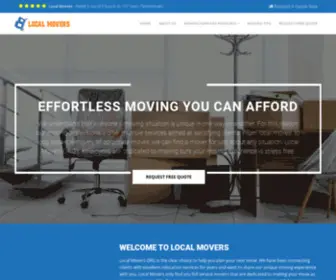 Local-Movers.org(Moving Company) Screenshot