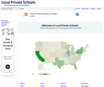 Local-Private-Schools.com(Local Private Schools) Screenshot