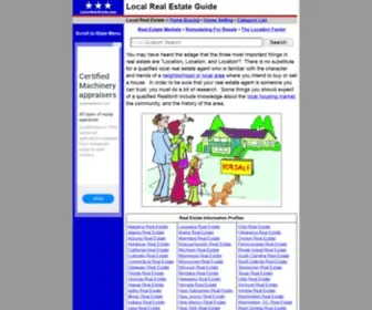 Local-Real-Estate.com(Local Real Estate Guide) Screenshot