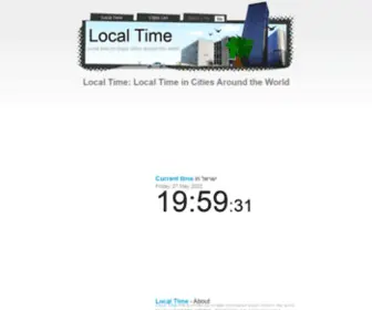Local-Time.info(Local Time) Screenshot