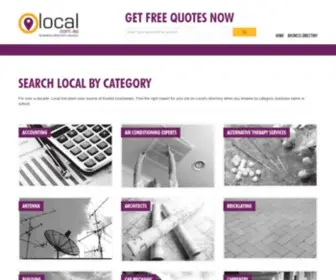 Local.com.au(Australian Business Directory) Screenshot