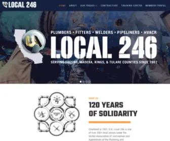 Local246.com(Local 246) Screenshot