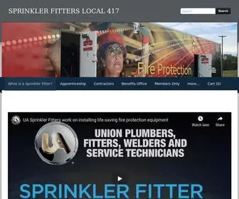 Local417.com(SPRINKLER FITTERS LOCALWhat is a Sprinkler Fitter) Screenshot