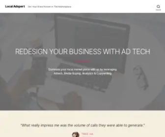 LocaladXpert.com(Get Your Brand Known In The Marketplace) Screenshot